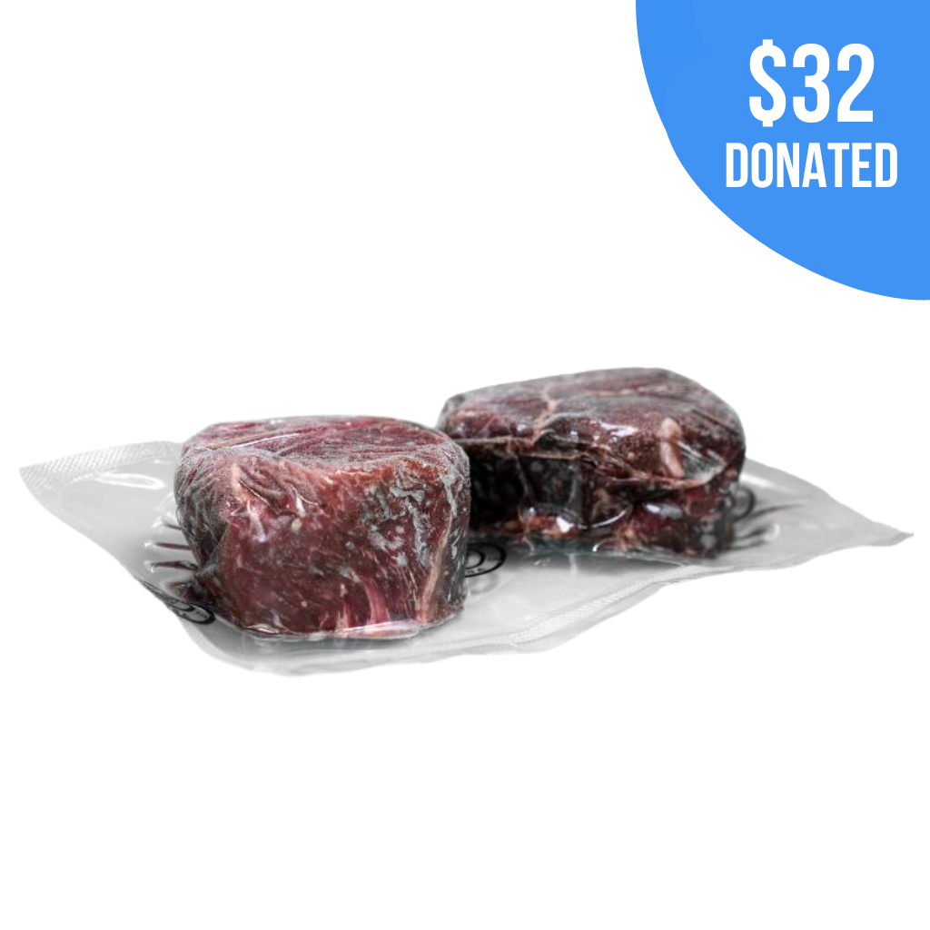 8oz Beef Sirloin Steak AAA Vac-Packed 20 Pieces