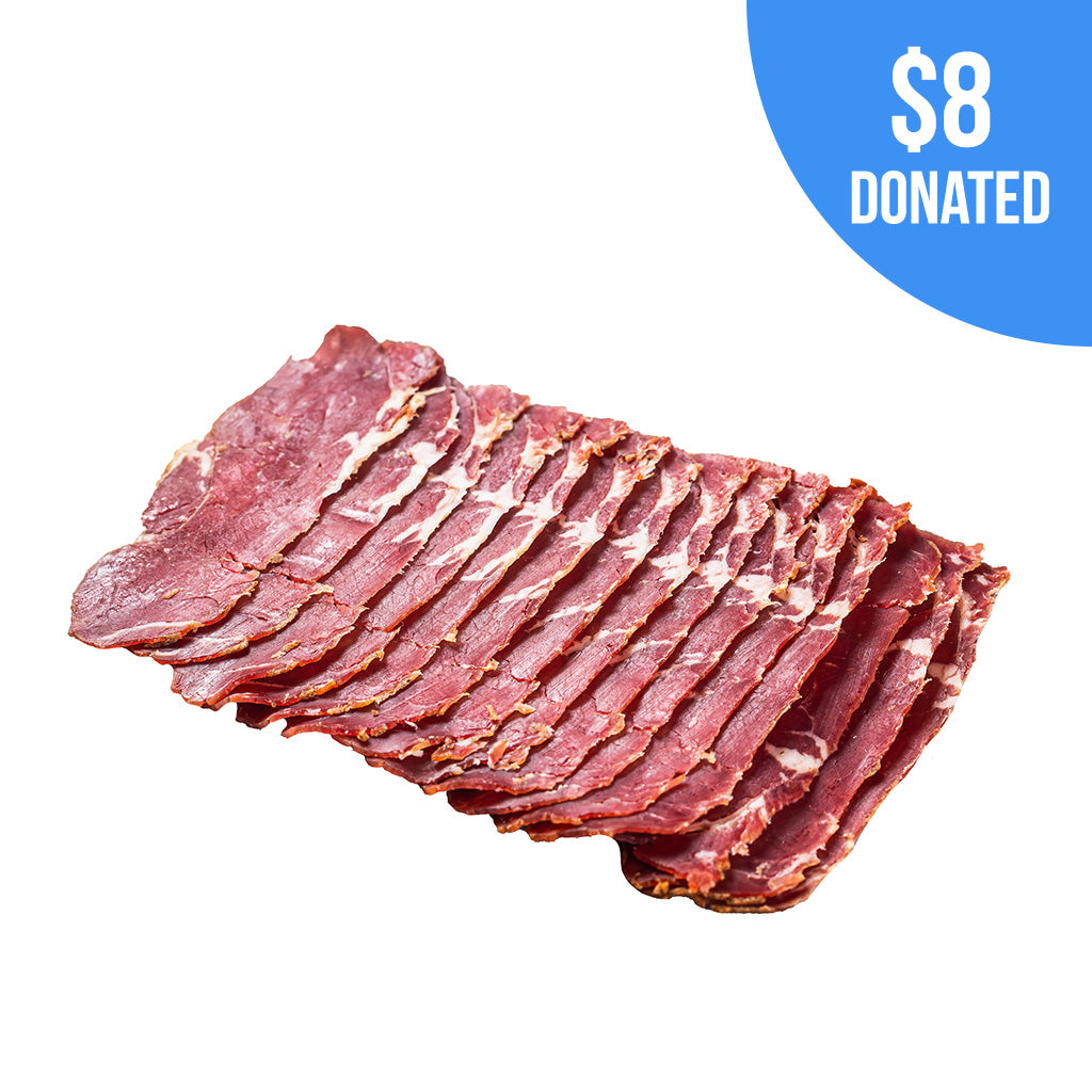 Sliced Beef Bacon - 4 x 375g Packages