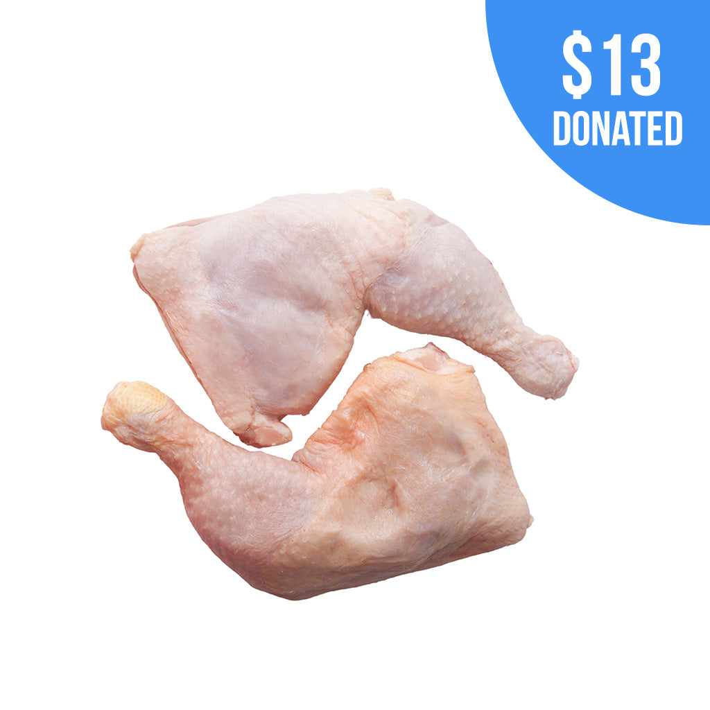 Air Chilled Antibiotic Free Whole Chicken Legs - 10lb Case/8-10 Pieces