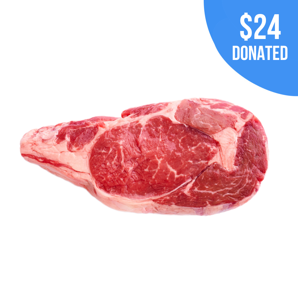 12oz Beef Boneless Ribeye Steaks Individually Vac-Packed 6 Pieces